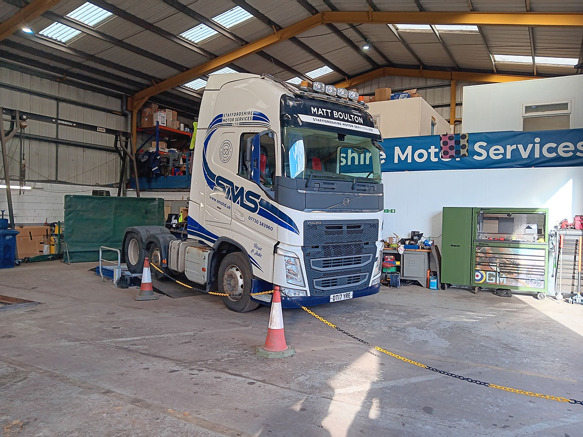 Brand-new, fully equipped tacho bay in Stafford